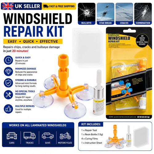 Diy windshield repair kit car - diy,
