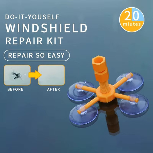 Diy windshield repair kit car - windshield,
