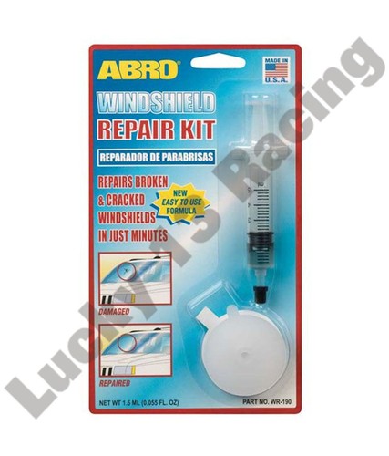 Abro windscreen repair - repair, kit